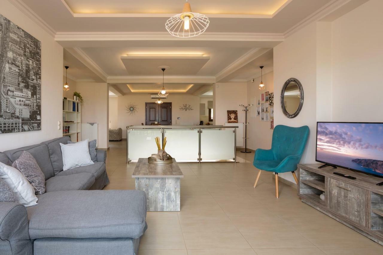 Villa Serenity Agia Marina  Dış mekan fotoğraf